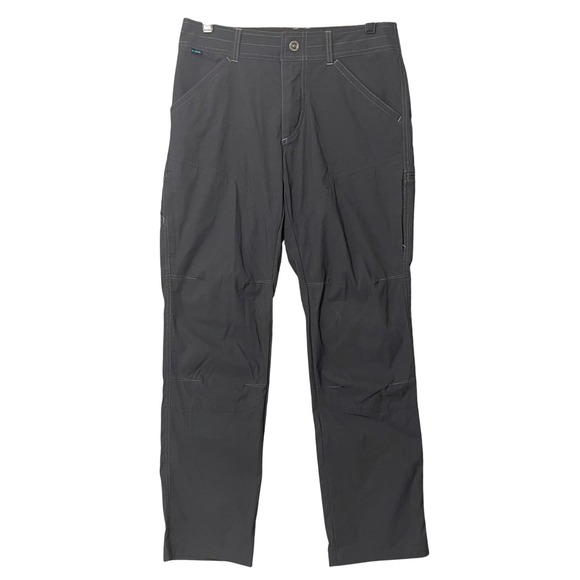 Kuhl Other - Kuhl Deceptr Mens 30 (32)x30 Charcoal Gray Tapered Technical Hiking Pants 5120
